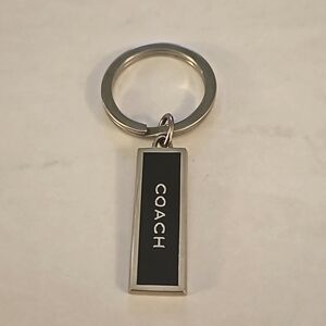 Vintage Coach Enamel Key Fob